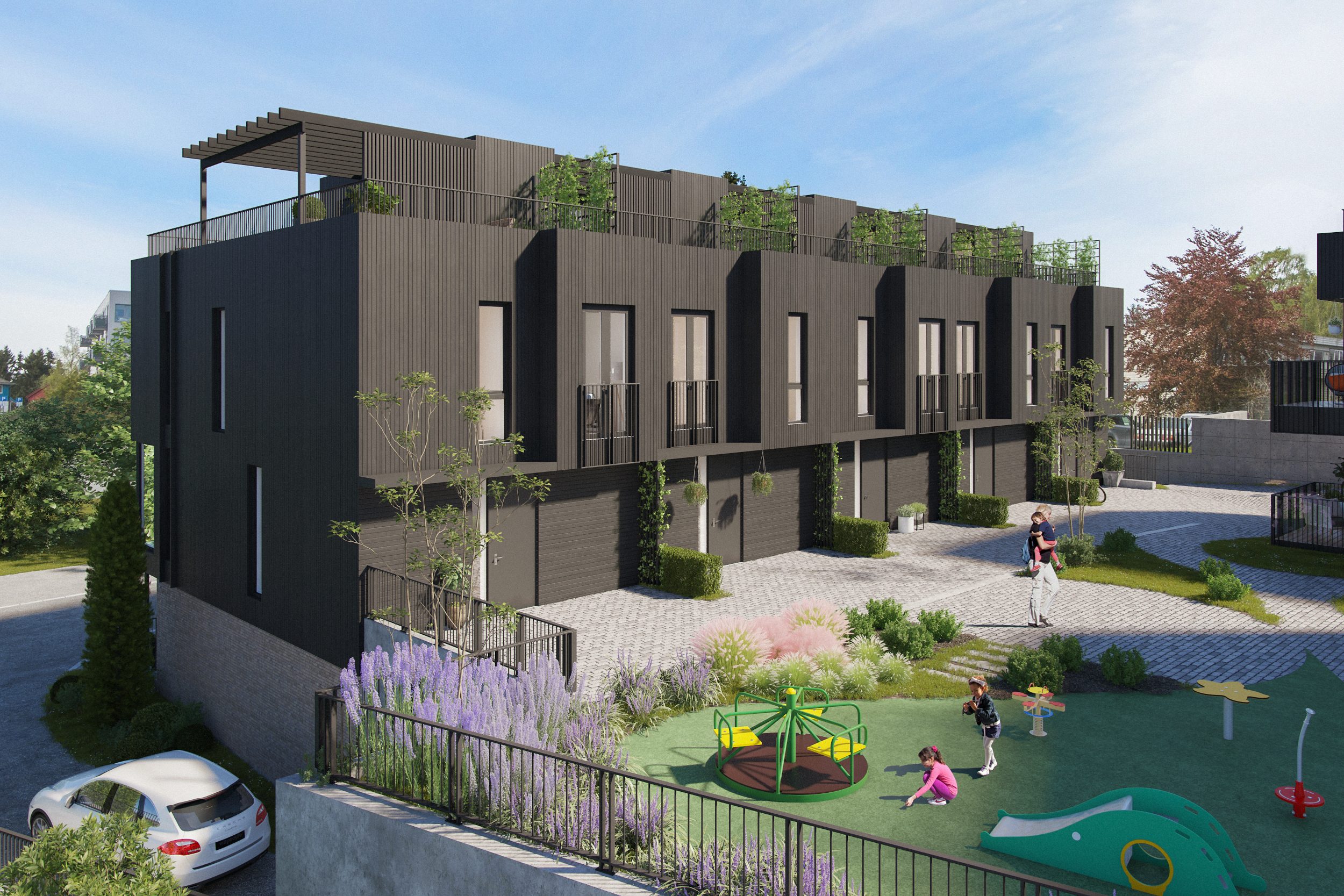 5 TownHouse  med takterrasse